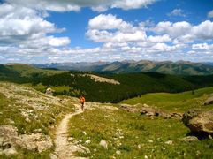 Potential Trail Running Experience, View of the Colorado Trail